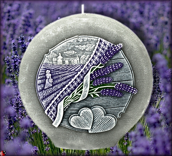 Voňavá, aromatická sviečka - Lavender Kiss