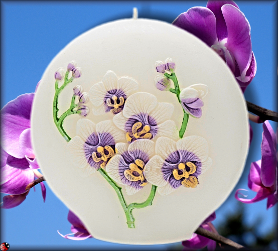 Voňavá, aromatická sviečka - Orchid Bouquet
