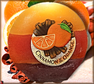 Voňavá, aromatická sviečka - Cinnamon & Orange